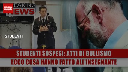 Studenti Sospesi: Ecco Cosa E’ Successo Ad Un Insegnante!