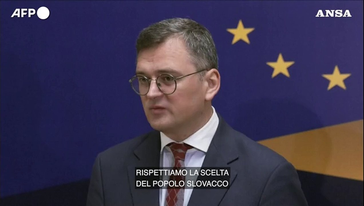 Kiev:  "Rispettiamo la scelta del popolo slovacco, aspettiamo la coalizione"