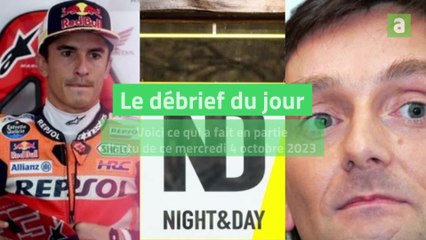 Le débrief du 4 octobre 2023