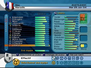 Roger Lemerre : La Sélection des Champions 2004 online multiplayer - ps2