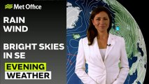 04/10/23 – Wet for many, fine in the southeast – Evening Weather Forecast UK – Met Office Weather