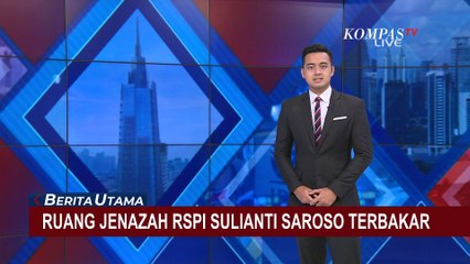Ruang Transit Jenazah RSPI Sulianti Saroso Terbakar, Api Ikut Menyambar Mobil Ambulans!
