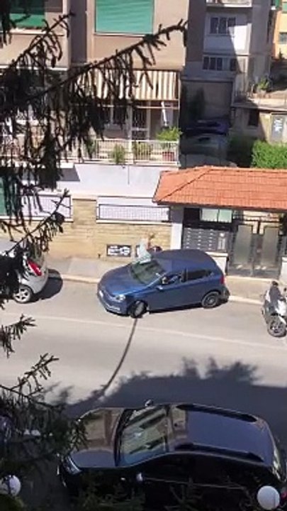 Woman Screams At Parking Man