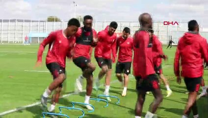 EY Sivasspor, Pendikspor maçı hazırlıklarını sürdürdü