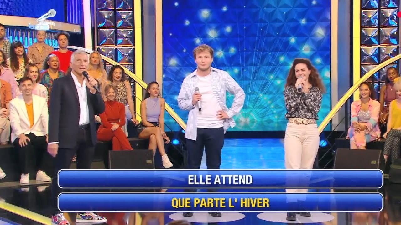 N'oubliez pas les paroles Nagui commet une bourde qui provoque la défaite de Caroline