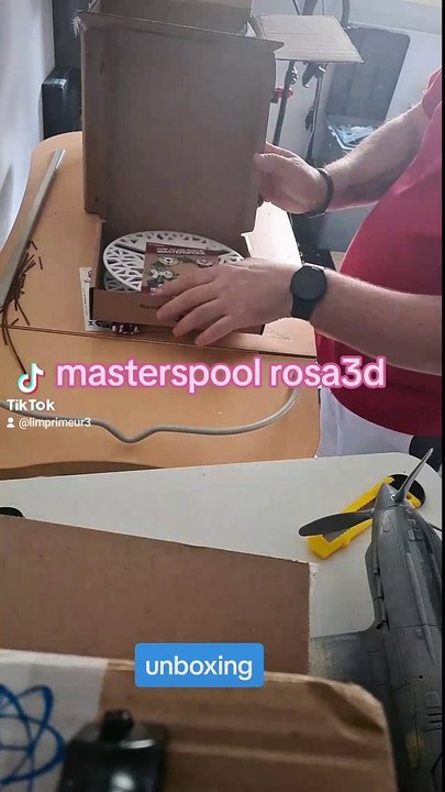 j'ai reçus ma comande passé chez @Atome3D.com  de mon refils @ROSA3D FILAMENTS  #impression3dfrance  #impression3d  #imprimeur3d  #worldofprinting