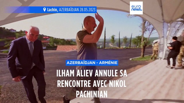 Le président azerbaïdjanais a annulé sa rencontre avec le Premier ministre arménien