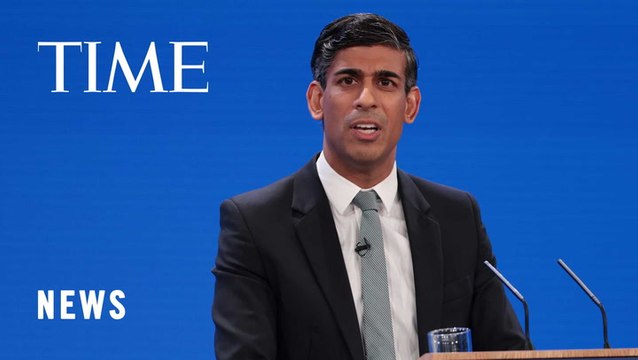 UK Prime Minister Rishi Sunak Addresses Conservatives at Party Conference