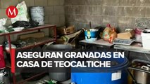 Aseguran inmueble con explosivos elaborados en Teocaltiche, Jalisco