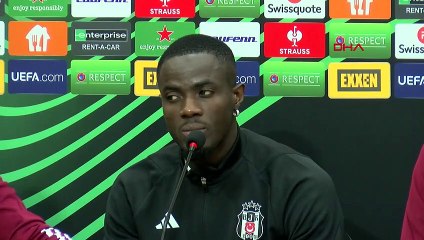 Beşiktaşlı Eric Bailly: Öncelikle gruplardan çıkmak istiyoruz