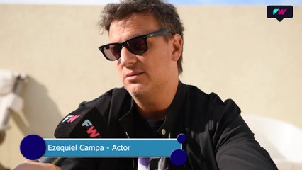 Ezequiel Campa, un actor multifacético.
