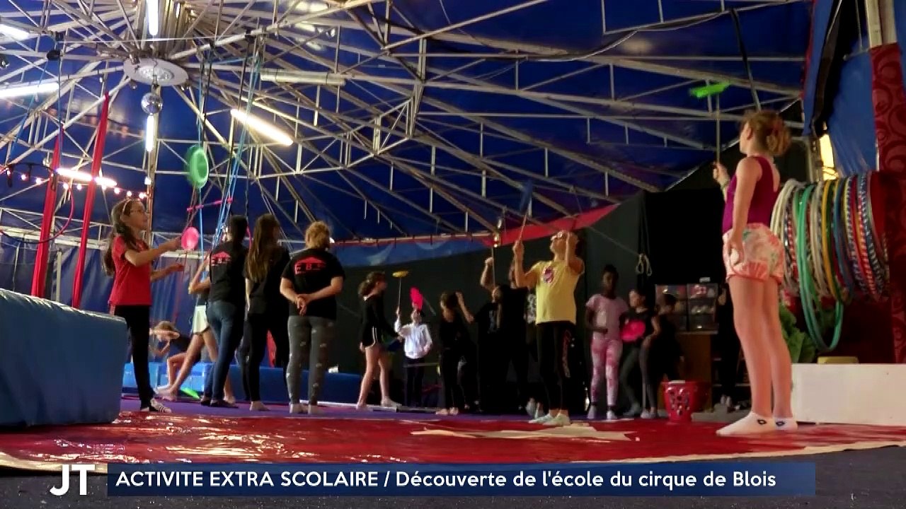 ACTIVITE EXTRA SCOLAIRE / Découverte de l'école du cirque de Blois