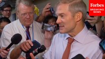 BREAKING NEWS: Jim Jordan Speaks To Reporters After Announcing Run For Speaker After McCarthy Ouster