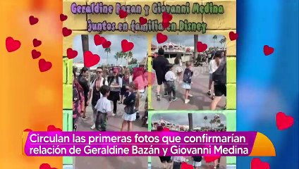 ¿Geraldine Bazán y Giovanni Medina en una relación?