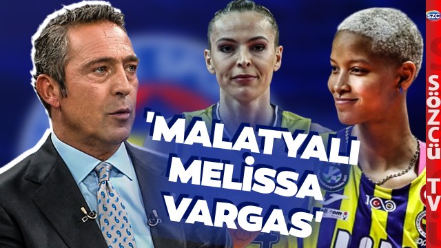Ali Koç'tan Melissa Vargas ve Eda Erdem Sözleri! 'Heykeli İçin Heykeltraşlar Sıraya Girdi'