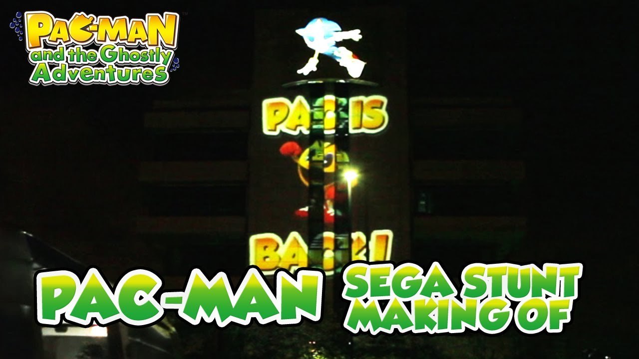 PAC-MAN and the Ghostly Adventures - PS3/X360/PC/3DS/Wii U - Pac-Man Sega Stunt Making of OF
