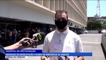 Denúncias de superlotação e sujeira na emergência do Hospital da Restauração