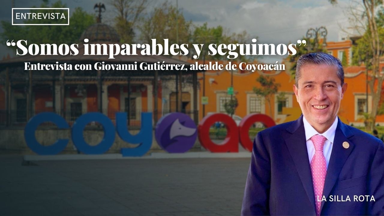 Con su lema “Somos imparables y seguimos” Giovani Gutiérrez busca reelección en Coyoacán/Entrevista