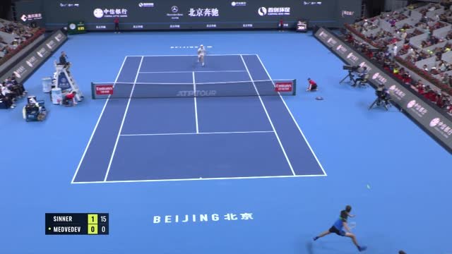 Pékin - Jannik Sinner sacré face à Daniil Medvedev