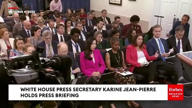 JUST IN: White House Holds Briefing In Wake Of McCarthy’s Ousting, Race For New Speaker Heats Up