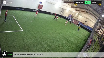 Faute de Loic RAMOS - LA GAULE