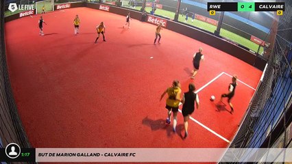 But de Marion Galland - Calvaire FC