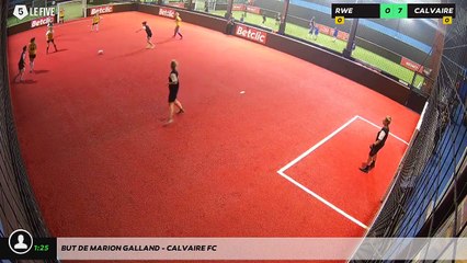 But de Marion Galland - Calvaire FC