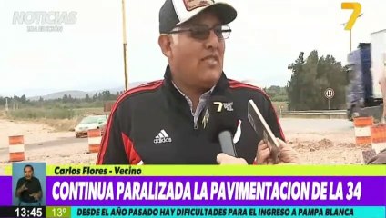 Esperan la reactivación de la ruta 34