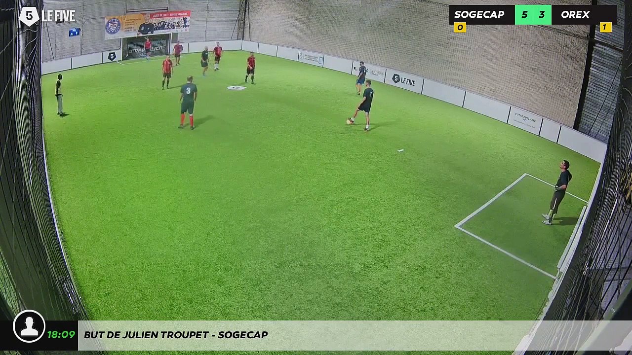 But de Julien Troupet - SOGECAP
