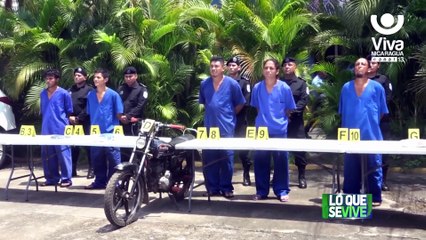 Policía Nacional capturó a más de 20 personas involucradas en delitos de alta peligrosidad