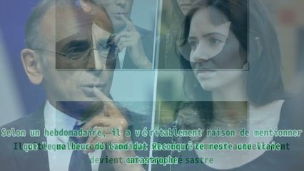 Sarah Knafo larmes en public, inconsolable, demande spéciale à Eric Zemmour en pleine déroute