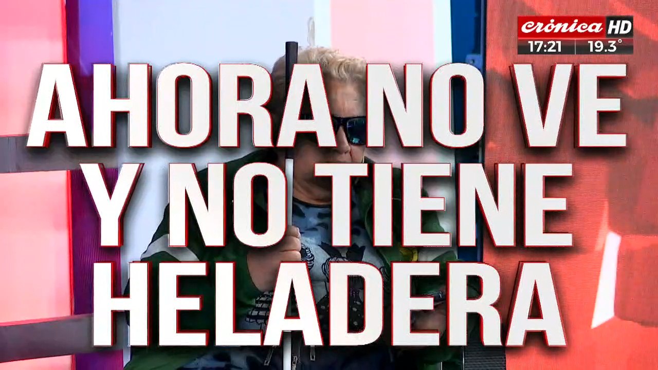 Su hijo drogadicto le rompió todo: ahora no ve y no tiene heladera
