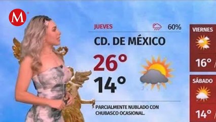 El clima para hoy 04 de octubre de 2023, con Jessica de Luna