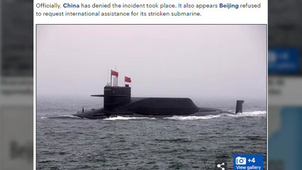"中 핵잠수함, 서해에서 사고...선원 55명 사망" 英 매체 보도 / YTN