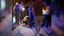 Kahramanmaraş'ta motosiklet ile hafif ticari aracın çarpıştığı kaza kamerada: 2 yaralı