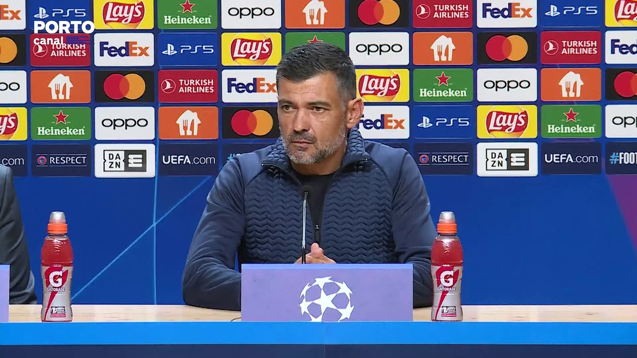 FC Porto: "Foi um jogo cruel para nós", sublinha Sérgio Conceição