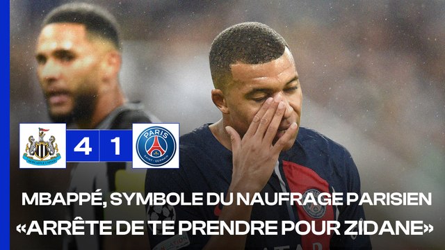Le match HONTEUX de Kylian Mbappé lors de l'HUMILIATION à Newcastle