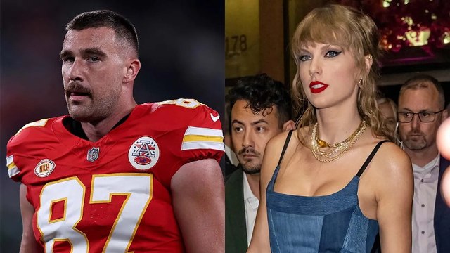 Travis Kelce Speaks Out on NFL Coverage of Taylor Swift at His Games | THR News Video