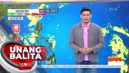 Typhoon #JennyPH, anumang sandali ngayon ay posibleng mag-landfall; tatama sa Southern Taiwan - Weather update today as of 6:15 a.m. (October 5, 2023) | UB