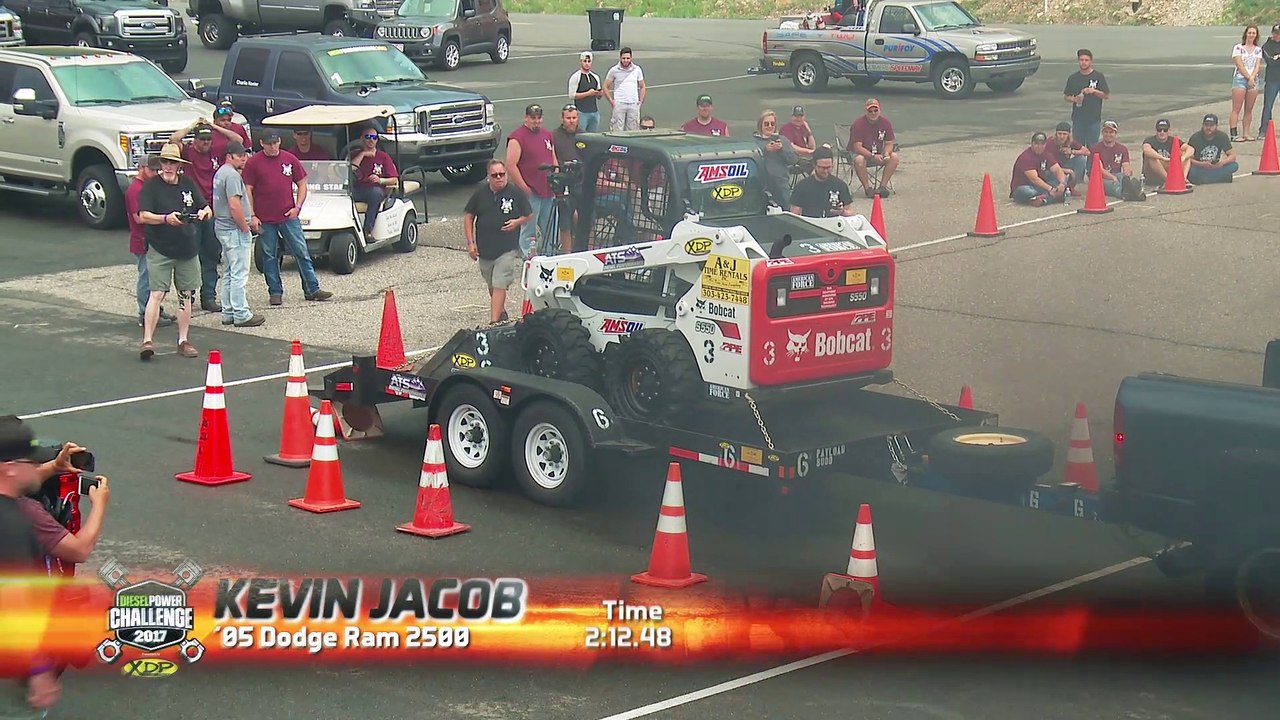 10,000Pound TrailerTow Obstacle Course Diesel Power Challenge 2017