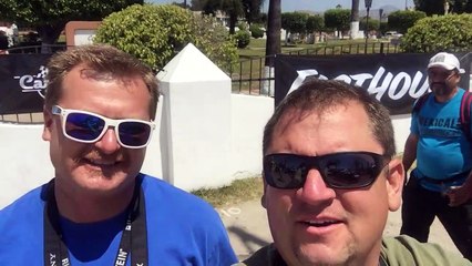 Verne and Harry at the NORRA Mexican 1000 Contingency