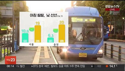 [날씨] 올 가을 들어 가장 쌀쌀…서해안·제주 강풍주의