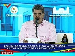 Pdte. Nicolás Madura anuncia la activación de Unidades Populares para la Paz