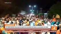 Eleitores fazem festa nas ruas após STF formar maioria para manter prefeito de Cachoeira no cargo