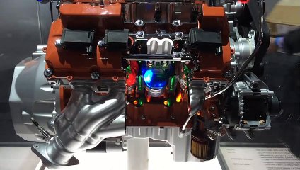 Hellcat Engine Cutaway at LA Auto Show