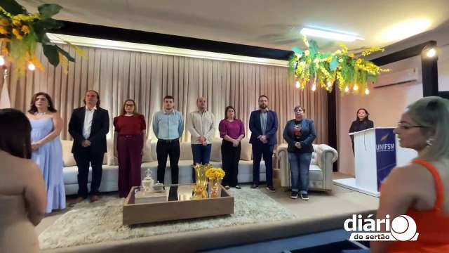 Emoção marca a cerimônia do jaleco na recepção de novos alunos dos cursos de saúde do UNIFSM