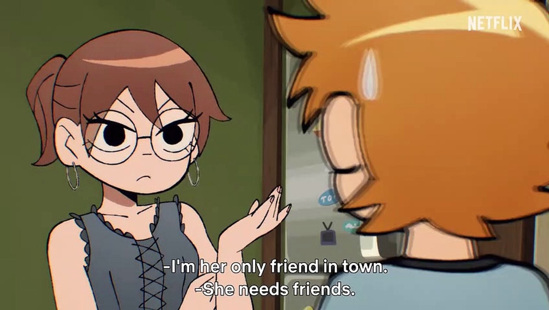 ⁣Anime new clip (Scott Pilgrim)