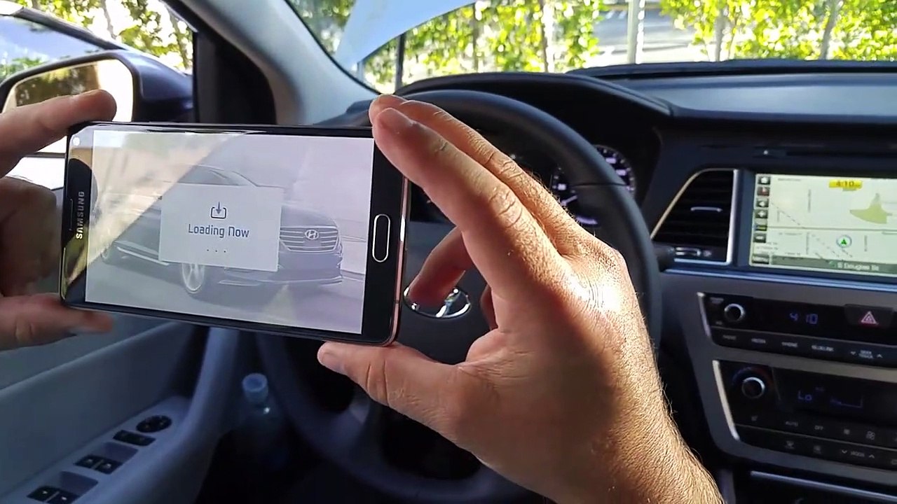 Hyundai Virtual Guide app - Interior