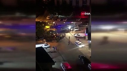 Ataşehir’de motosiklet ile minibüs çarpıştı: 1 yaralı