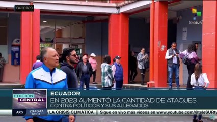 Organizaciones sociales de Ecuador presentaron un informe sobre la ola de violencia